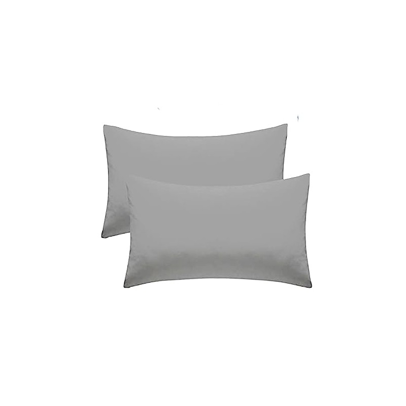 Pillow Cases 2 Pack Charcoal Pillow Covers 50X75CM Hotel Quality