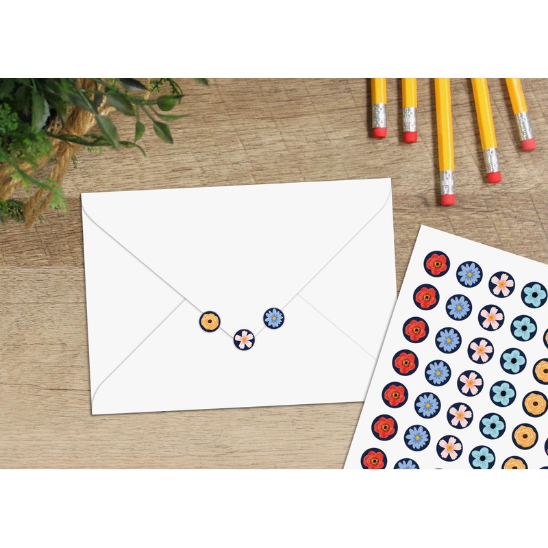 Teacher Created Resources Wildflowers Mini Stickers (TCR6702)