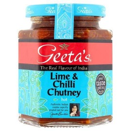Geeta's Lime and Chilli Hot Chutney, 310g