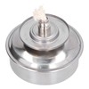 Asixxsix Alcohol Lamp, Lab Alcohol Lamp 100ml Adjustable Portable for