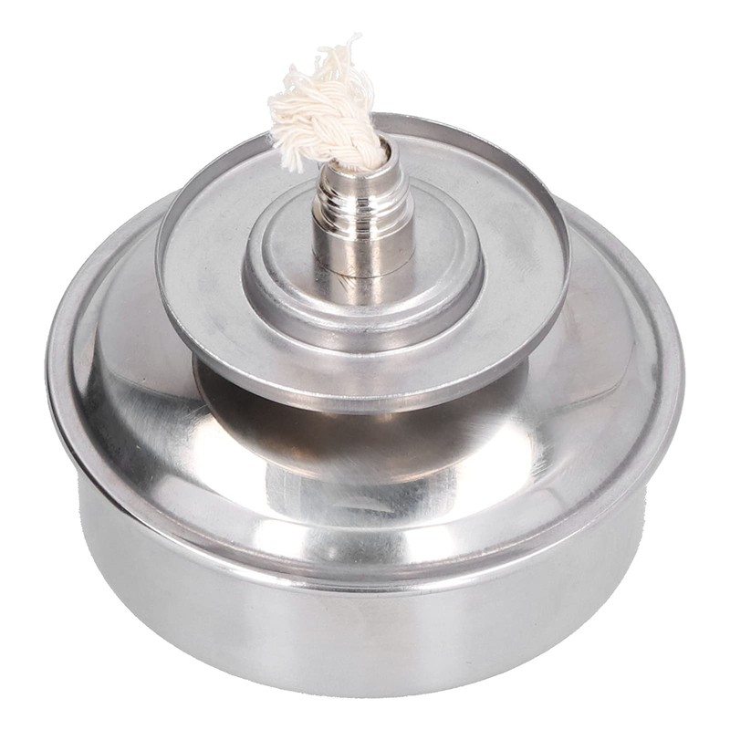 Asixxsix Alcohol Lamp, Lab Alcohol Lamp 100ml Adjustable Portable for