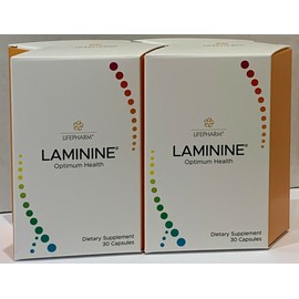 LifePharmGlobal Inc. 2 bottles LifePharm Laminine - (30 capsules each bottle) -- Expiration : (2026)