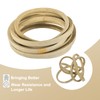 sourcing map 5LK1700 Cord Belt Grey, 5/8" x 170" Lawn