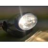 1clickautoacc 4" UNIVERSAL FOG LIGHT BLUE GLASS LENS ULTRA WHITE
