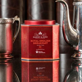 Harney & Sons Royal English Breakfast Tea Tin Blend of Black Teas, Great Present Idea - 30 Sachets, 2.67 Ounces