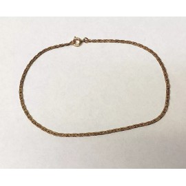 Unbranded 12k Gold Filled Ankle Bracelet Chain Anklet Yellow Gold