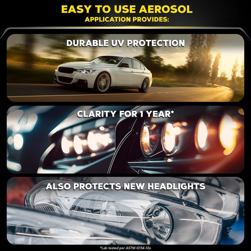 Meguiar's Keep Clear Headlight Coating, Maintain Like-New Clarity of Your