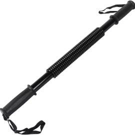 Nicecho Powerful Twister Bar 110 lbs /50kg with Grips For Upper Body Arm Strength Muscle