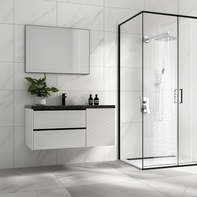 SR SUN RISE Luxury 10 Inch Large Square Stainless Steel