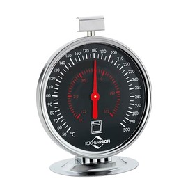 KÜCHENPROFI Oven Thermometer 50 - 300 °C, Stainless Steel, Diameter 7.5 cm