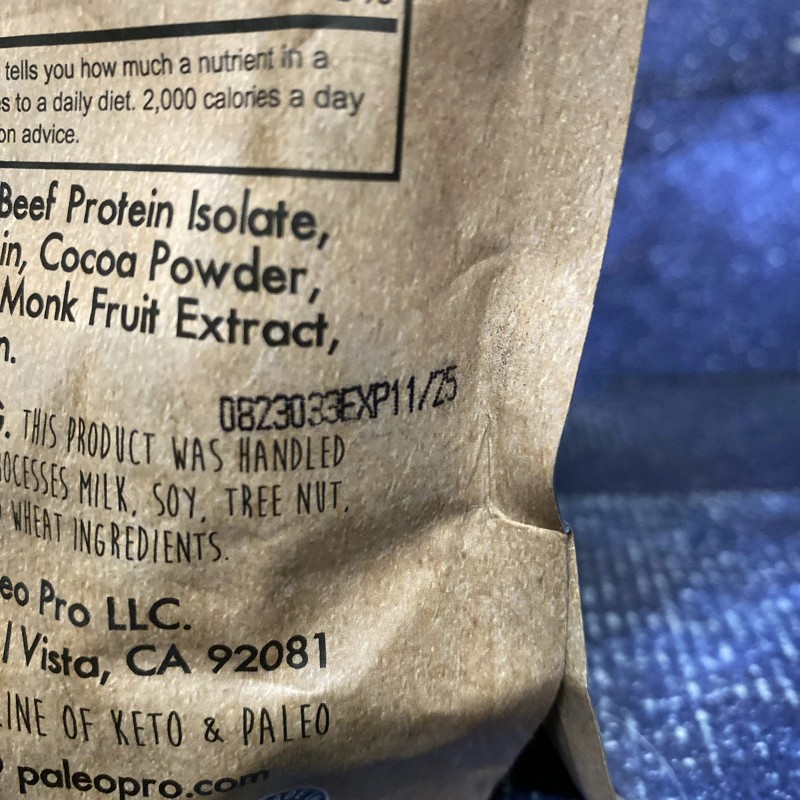 PaleoPro Protein Powder Grass-Fed Pastured,Nativ