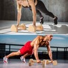 Pellor Push Up Board, Pushup Stands Wood Parallette Push Up
