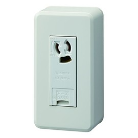 Toshiba Lightech Disconnect Grounding Outlet (WW) DC1381E(WW) with Exposed ET [Manufactured to Order Product]