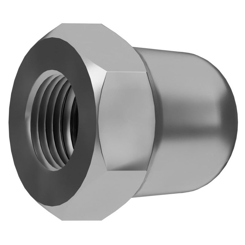 M10 Hexagon Domed Cap Nuts Fit Screws Bolts A2 Stainless