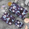 Vnaaem 12 Pcs Birthday Wrapping Paper Galaxy Space Gift Wrap