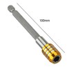 Magnetic Drill Bits POWERTOOL 1/4" 100MM Extension Bit Holder Quick