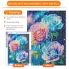 igoodom Diamond Art Kits for Adults, Rose Diamond Painting Kit,