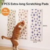 FUKUMARU 3PCS Cat Scratcher, 23.6 Inch Extra Long Cardboard Cat