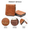 Wallet for Mens, Leather Mens Wallet with ID Window and
