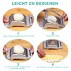 Hitchuey Egg Cutter, Egg Cutter with 2 Pieces Egg Separator,
