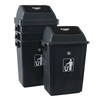 Fiazony 18 Gallon Large Kitchen Swing Top Lid Trash Can,