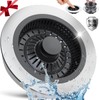 Upgraded 3in1 Kitchen Sink Drain Strainer & Sink Stopper,304 Stainless