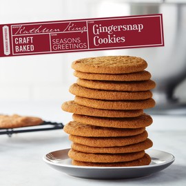 Tate's Bake Shop Gingersnap Cookies, Holiday Cookies, 6.5 oz