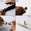 CESFONJER 26 Pcs Coaxial Cable Adapter, 90° Angle Adapter Screwable