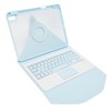 Wireless Keyboard Case 10.9in Magnetic Detachable Keyboard Cover with Touchpad