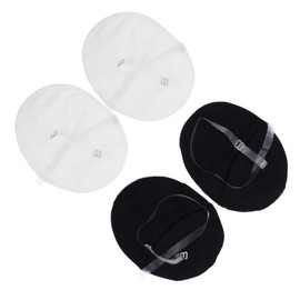 FOMIYES Armpit Sweat Pads Reusable 2 Pairs Portable Underarm Pads Polyester Material for Workout Running and Exercise