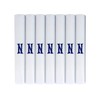 Surf the Shop 7 Pack Of Mens Initial Embroidered White