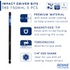 5 x Rennie Tools 150mm Long T40 TX40 Impact Screwdriver