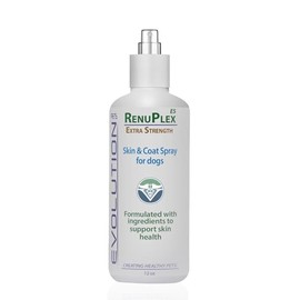 RenuPlex Extra Strength Dog Skin & Coat Spray for Help Controlling itching, Mange, hotspots and Skin Issues.