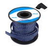 Aibole 100Ft-3/8 Balck＆Blue Cable Management Cord Protector Braided Wire Loom
