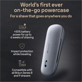 Braun Series 9 Power Case Travel Wireless Charger. New in Sealed Box!