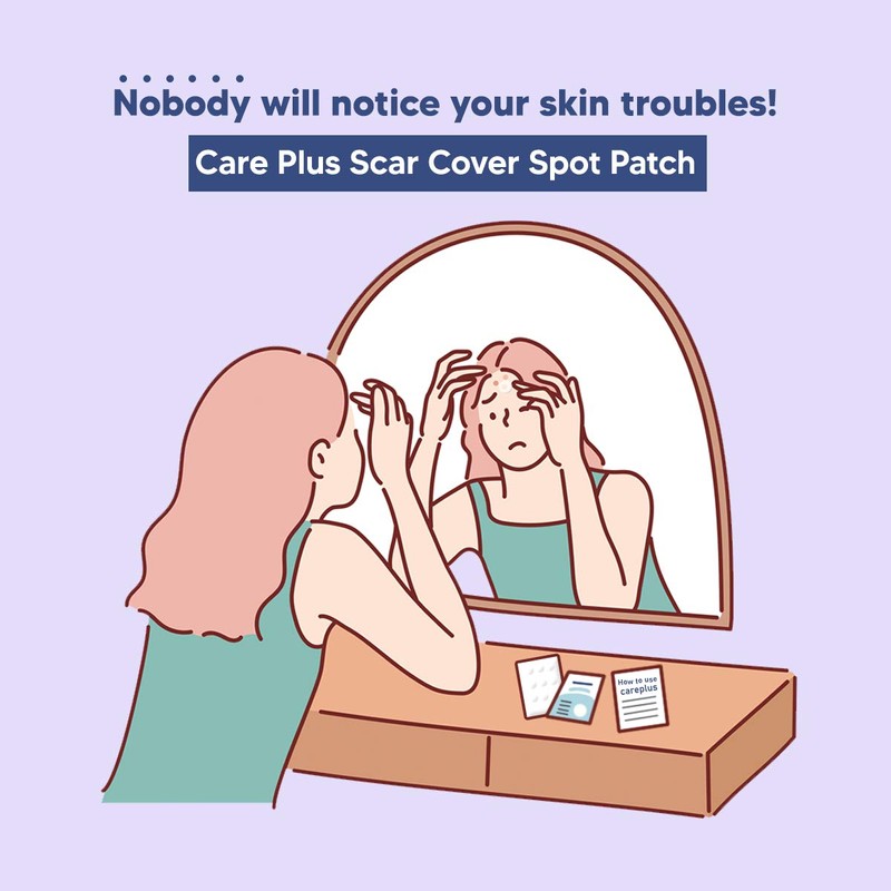 OLIVE YOUNG 1 Pack Care Plus Spot Patch 84ea (10mm