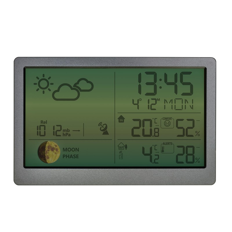 TFA Dostmann Luna Sky 35.1169 Wireless Digital Weather Station with