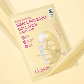 Cleaderm Small Molecule collagen elastic mask 1 Sheet (CKD Healthcare) 