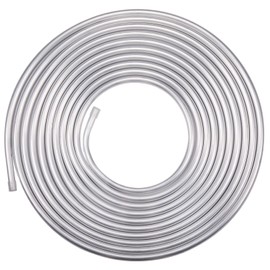 Podavelle 3/8" OD Aluminum Hard Fuel Line Hardline Tube Tubing Coil 25 Feet Roll