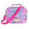 Lilly Pulitzer Insulated Lunch Box for Women, Cute Lunch Cooler
