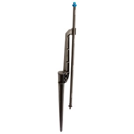 Rain Bird MSFFSTKX Drip Irrigation Close Coverage Fan Spray on Riser Stake, 360° Full Circle Pattern, 4' Spray Distance