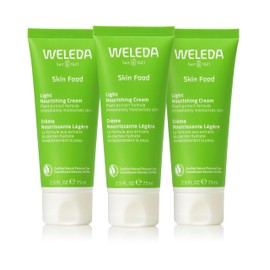 Weleda - Skin Food Light Moisturizing Cream 3-pack - Fast-Absorbing, Ultra-Hydrating Formula with Sunflower Oil and Pansy Extract