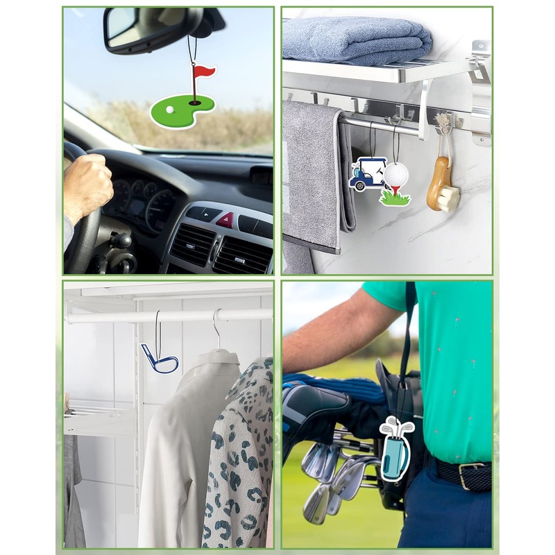 Golf Car Air Fresheners Hanging Accessories Slice Scented perfume air
