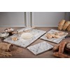 JEmarble Pastry Board 16x20 inch with Non-Slip Rubber Feets for