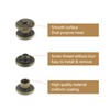 JJWNMLL 100 Set Chicago Screw Posts M5*4mm, Rivet Chicago Binding