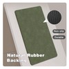 Thin Bath Mat, Bathroom Rugs Non Slip Washable, 24x36 Sage