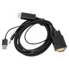 VGA to DP Connector Cable HD Video Converter Cable with