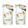 Dove Botanical Selection Damage Protection Shampoo, 2 Refills, 12.8 oz