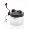 Airbrush Cleaning Pot Station Holder Paint Airbrush Hanger & Filter