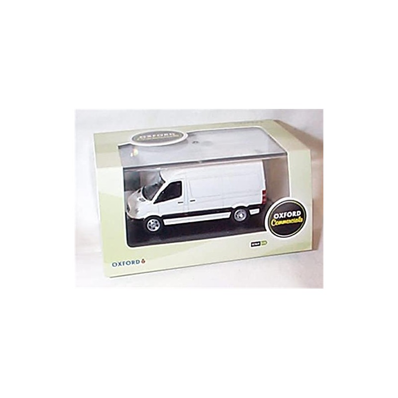 Oxford Mercedes Sprinter Van White vehicle 1:76 scale diecast model